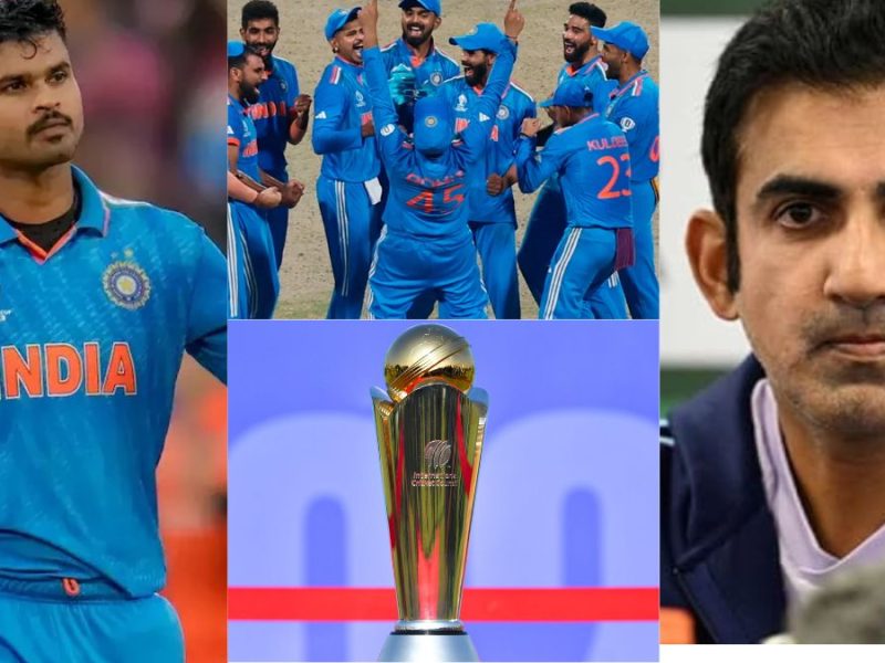 Shreyas Iyer will be out of Champions Trophy 2025, for this reason Gambhir will not give him a chance in the playing 11!