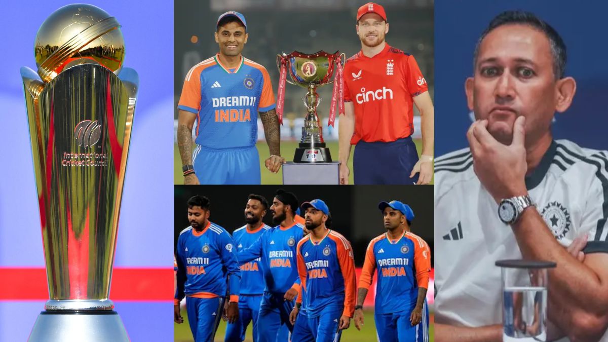 Entry of 5 players who played Champions Trophy, new 15-member Indian team announced for the remaining 4 T20 matches against England