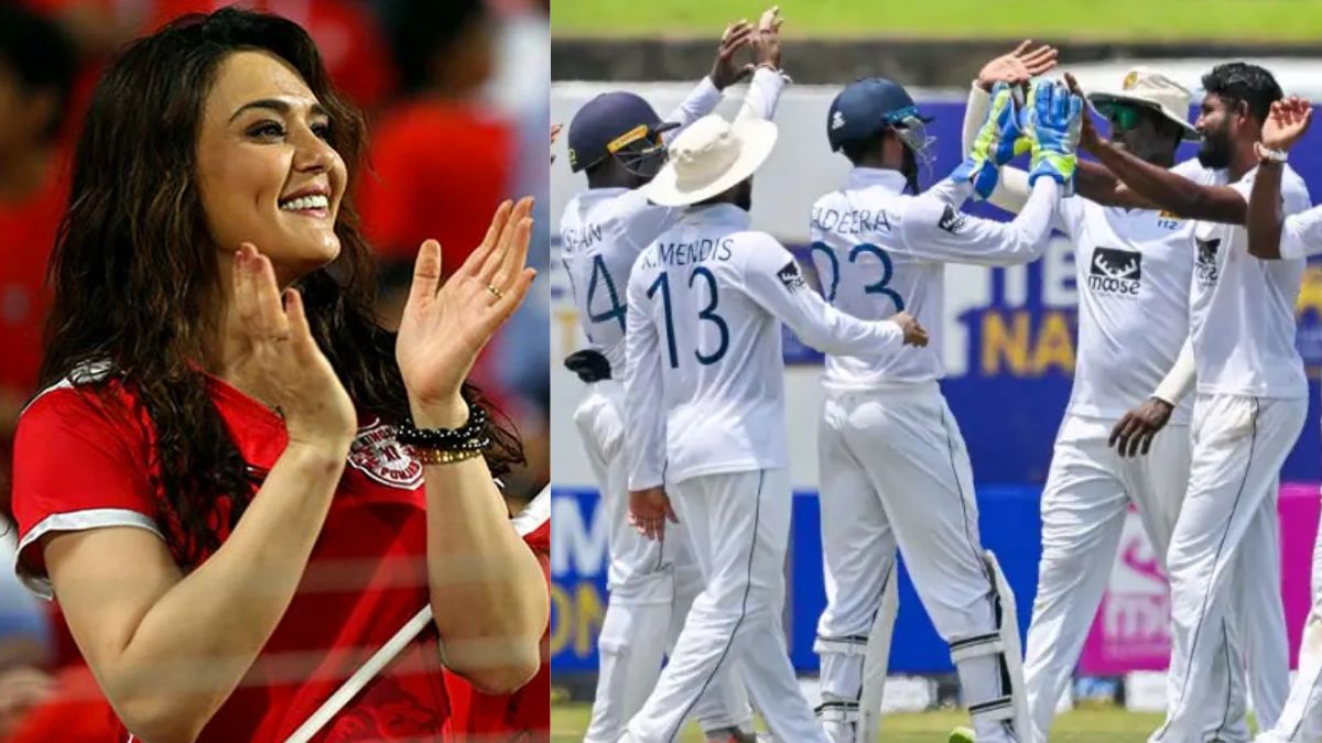 6,6,6,6,6,6... Preity Zinta's disciple created havoc, scored a stormy century of 102 runs against Sri Lanka in Test cricket.