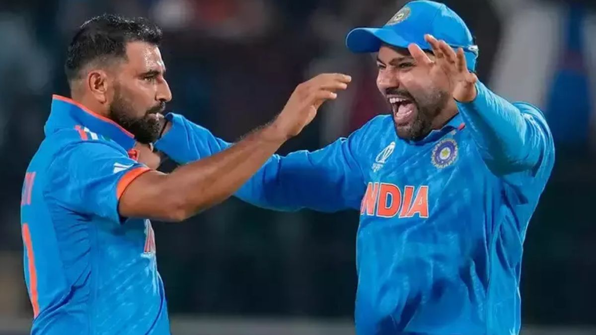 rohit sharma and mohammed shami