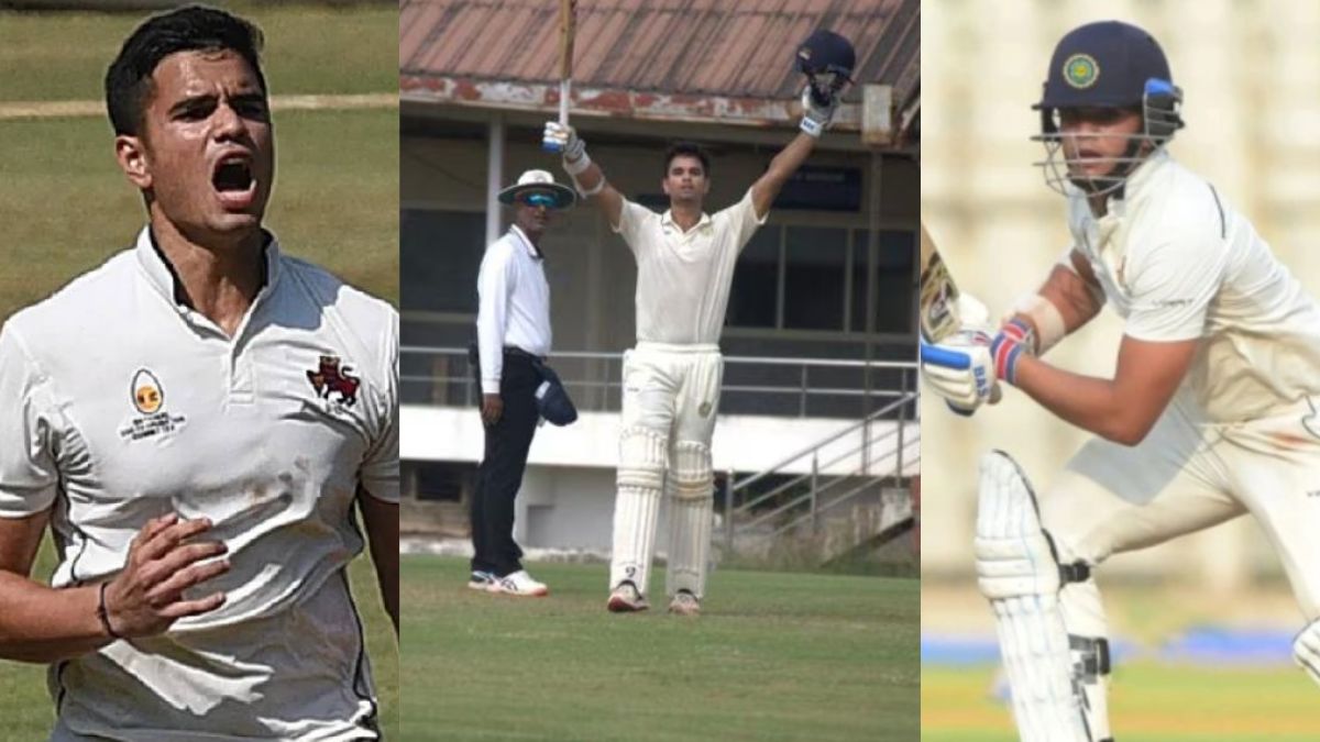 Arjun Tendulkar's storm in Ranji, played a brilliant innings on 207 balls, scored so many runs