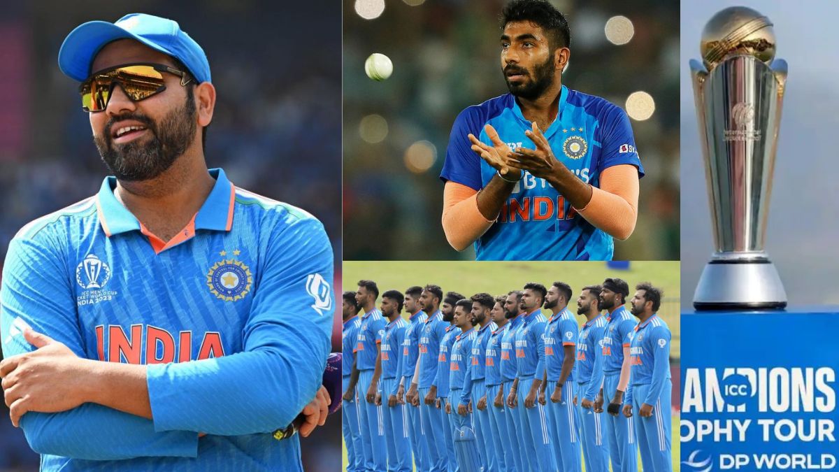 Team India's squad announced for Champions Trophy 2025, Rohit is the captain and Bumrah did not get the place.