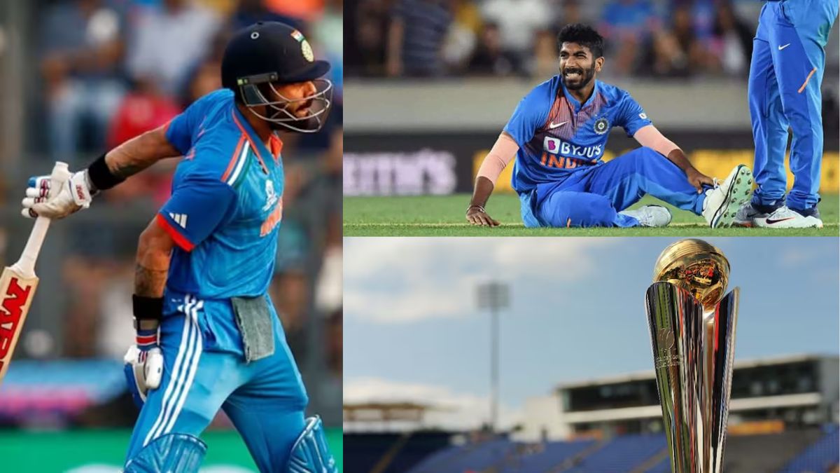 Virat Kohli- Jasprit Bumrah will be out of Champions Trophy, both got injured before the tournament, these 2 strong players will replace them, if not fit.