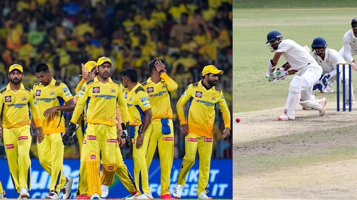 6,6,6,6,6,4,4,4,4..... CSK player's chaos in Ranji, played in baseball style and played a historic inning of 321 runs.