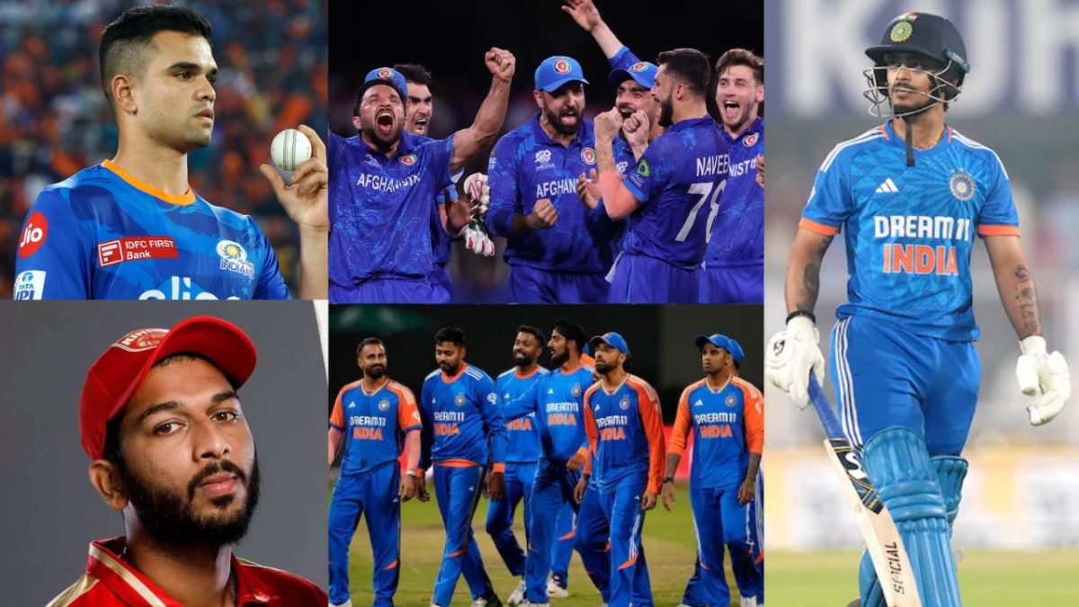 Weak 15-member Team India ready for Afghanistan T20 series! Arjun and Shahrukh Khan to make their debut