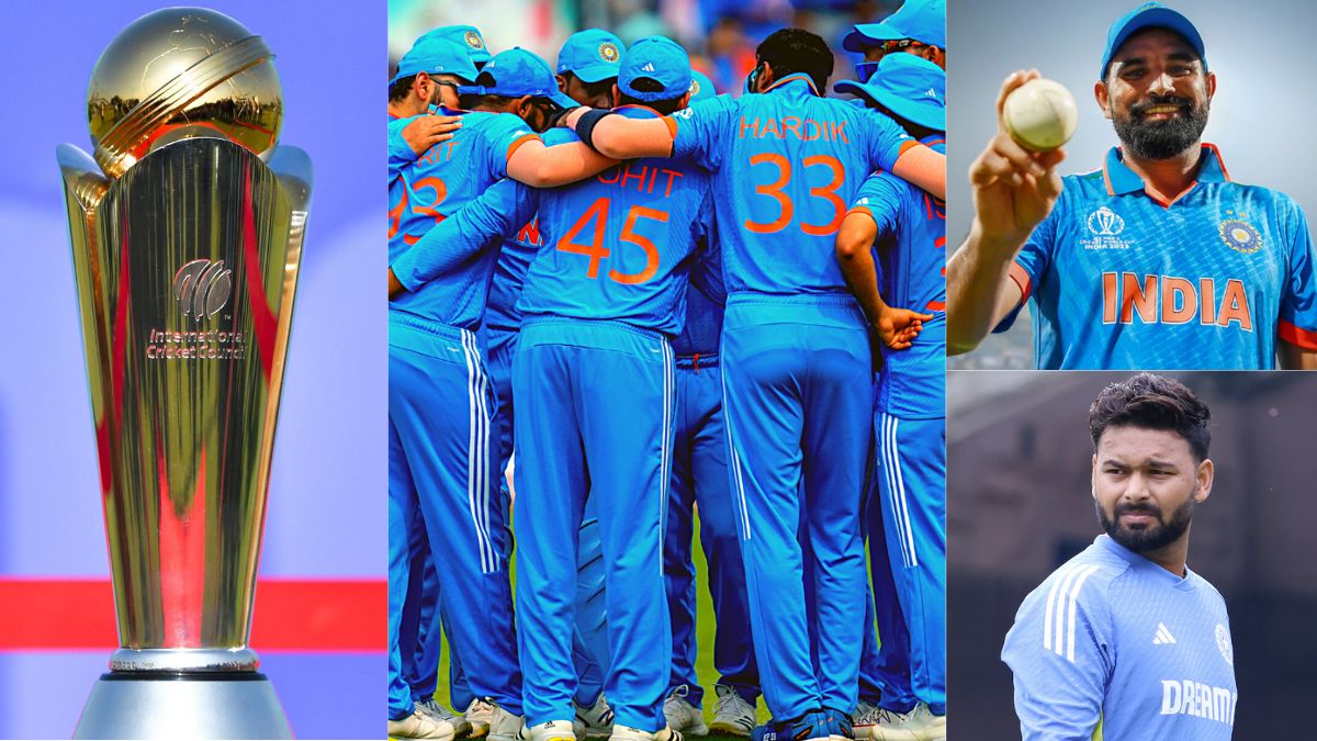 India's playing XI announced for Champions Trophy 2025, Shami-Pant did not get a place, Sundar got a chance