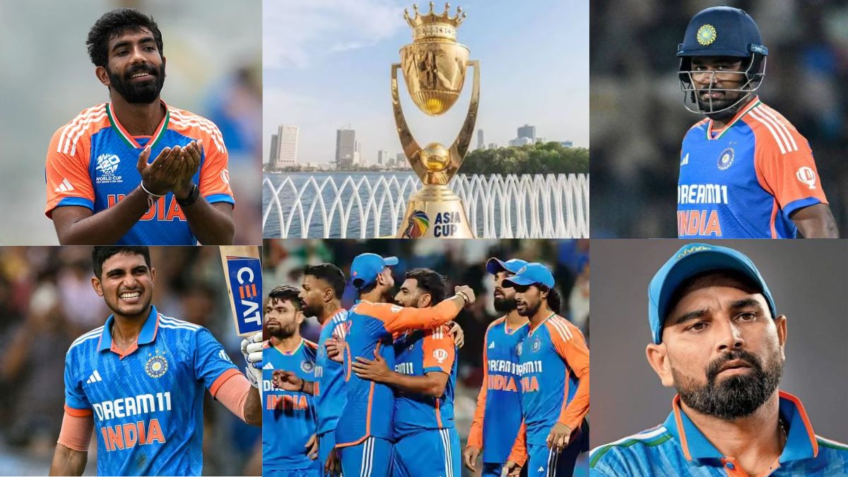 Asia Cup 2025's 15-member squad fixed along with England T20 series! Sanju-Shami out, Gill-Bumrah back