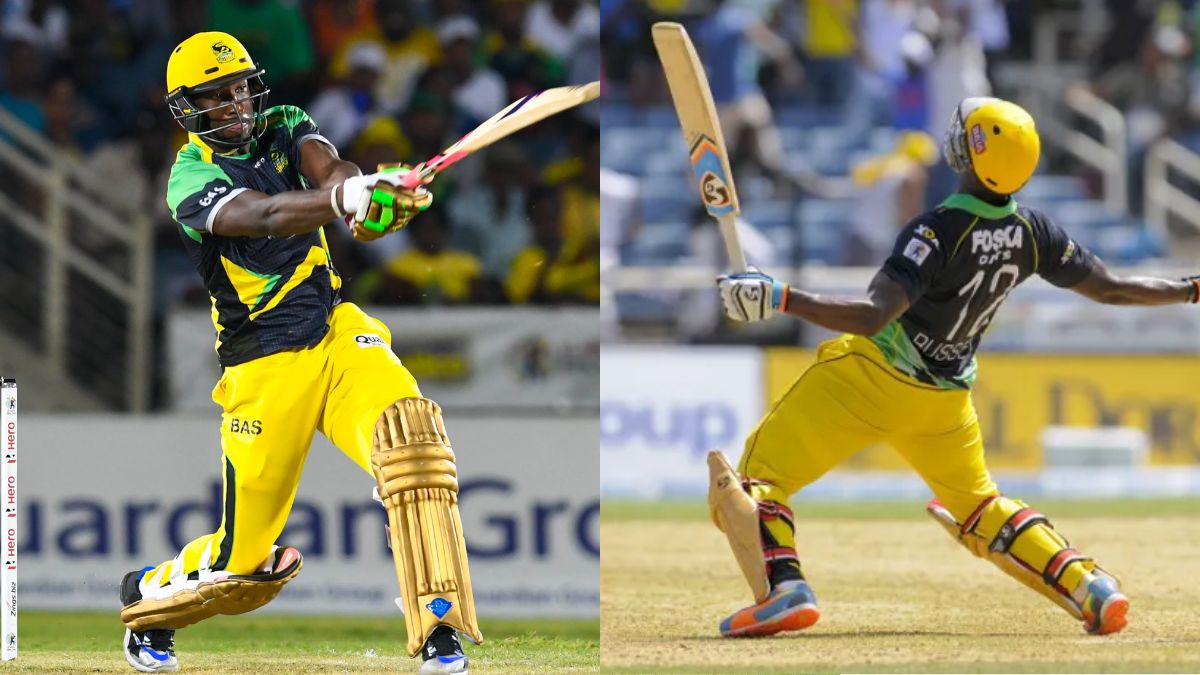 6,6,6,6,4,4,4.... Andre Russell's storm at a strike rate of 227, scored a stormy century