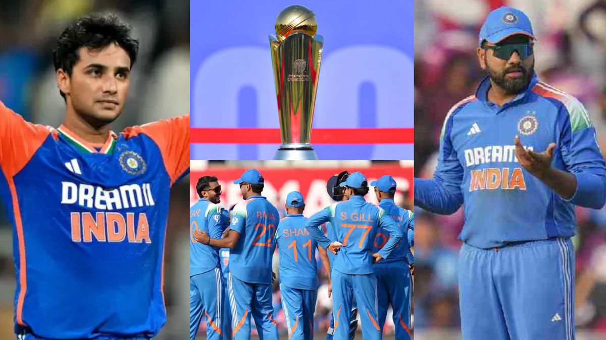 Abhishek Sharma's luck shines! He will enter the Champions Trophy team, will replace Rohit Sharma
