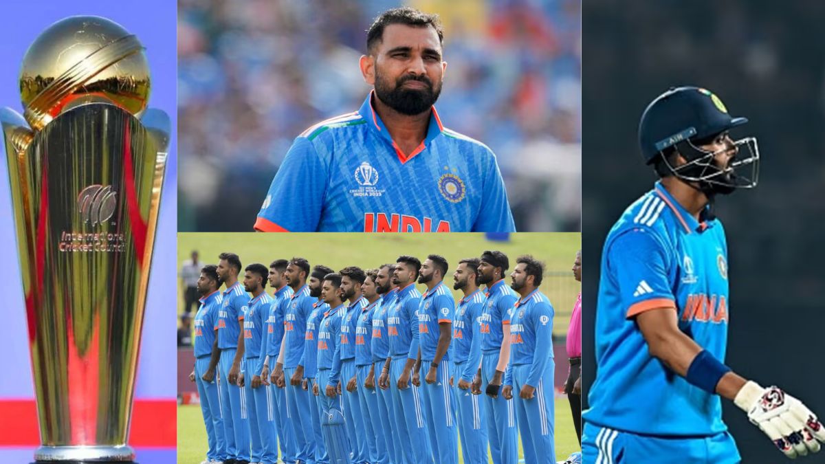 Changes are taking place in Team India squad of Champions Trophy, Rahul-Sundar-Shami are being removed, these players will be the new entry.