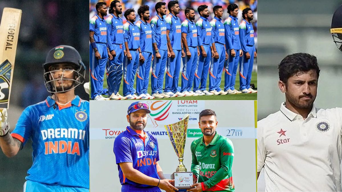 Team India announced for Bangladesh ODI series! Ishaan Kishan-Karun Nair return