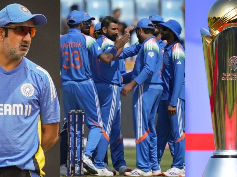 Before the Champions Trophy, there was a rift in Team India! This Indian star player is angry with Gautam Gambhir