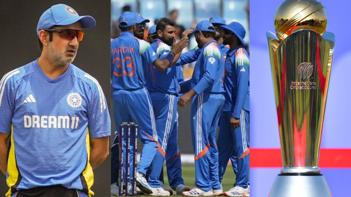 Before the Champions Trophy, there was a rift in Team India! This Indian star player is angry with Gautam Gambhir