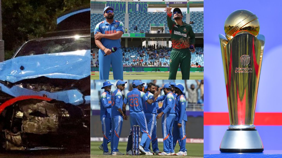 Bad news came from Team India after winning the match against Bangladesh, the captain's car met with a terrible accident