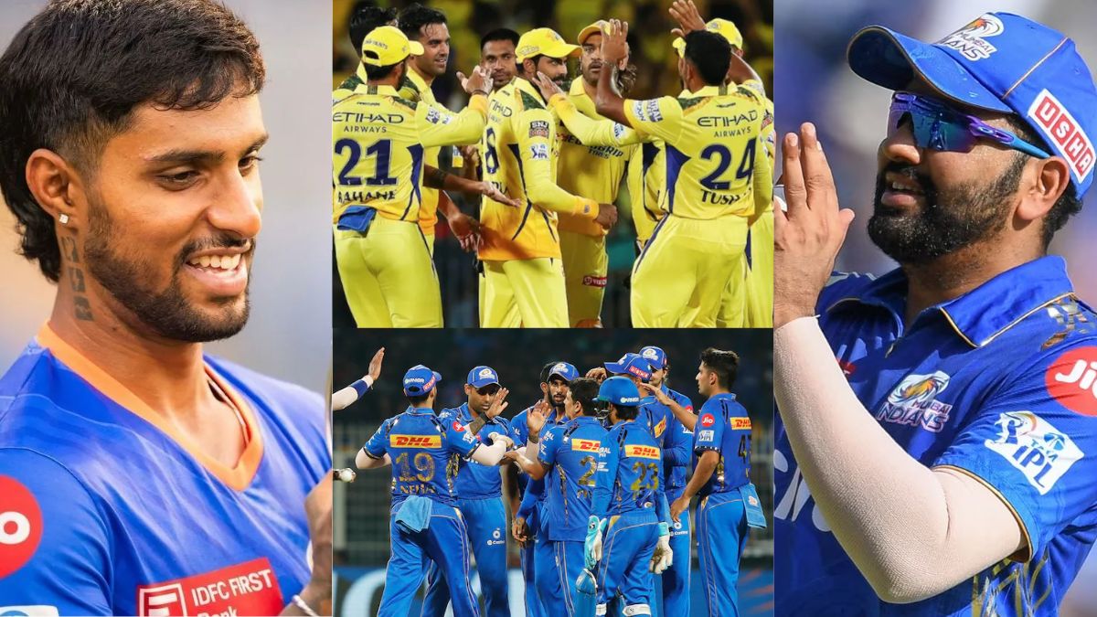 Tilak Varma (captain), Ryan (keeper), Arjun, Rohit, Bolt... This could be the playing 11 of Mumbai Indians against CSK
