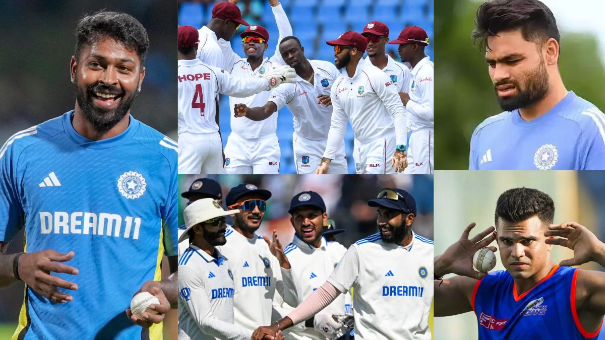 India's 16-member squad announced for West Indies Test series! Rinku-Arjun debut, Hardik returns after years