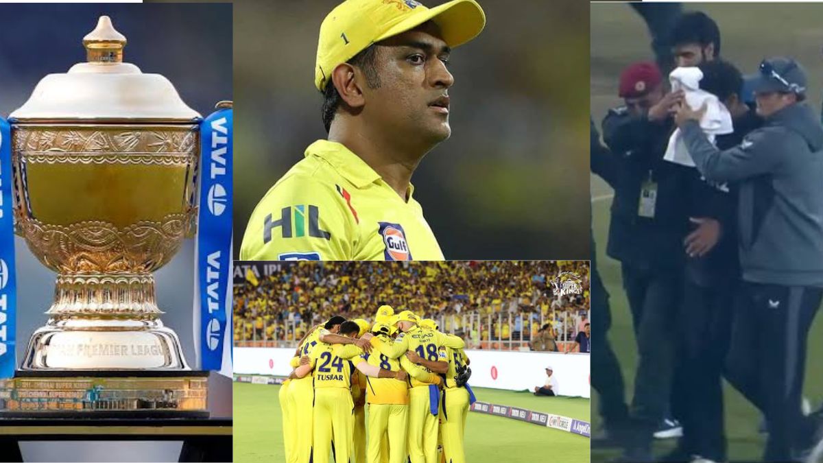 Head got cracked on the ground, blood was soaked, Dhoni's CSK's 4 crore player got badly injured