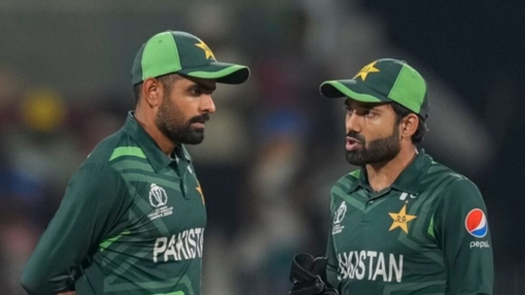 Babar Azam and Mohammad Rizwan