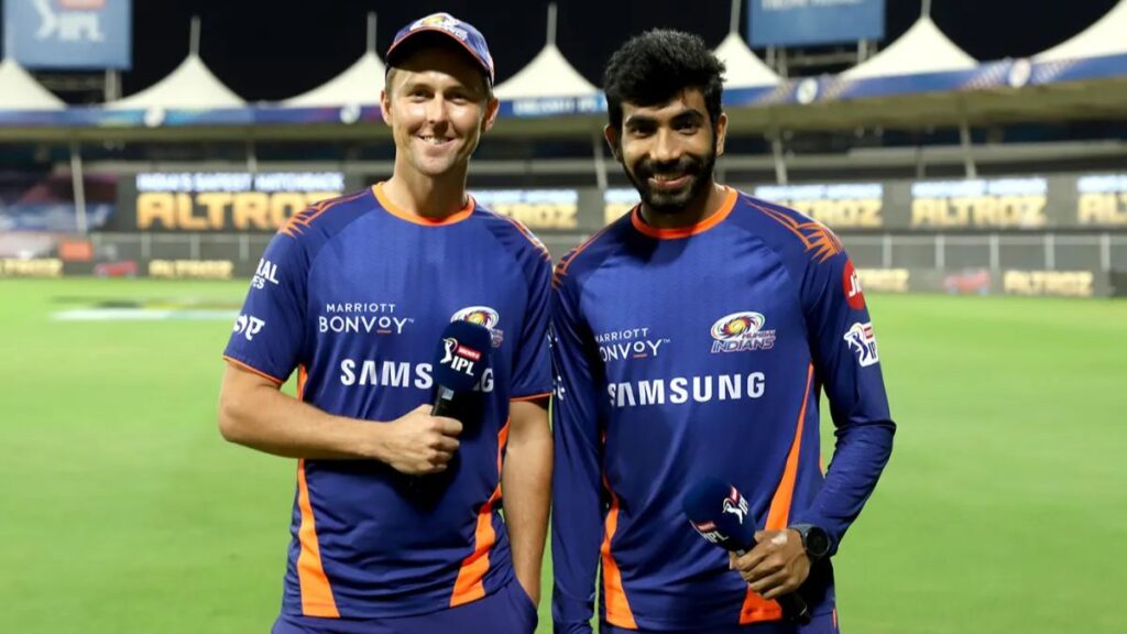 Jasprit Bumrah and Trent Boult