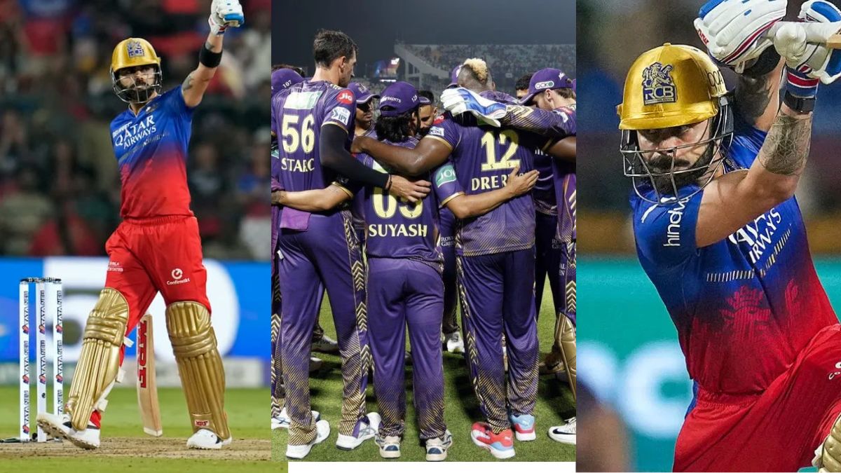 6,6,6,6,4,4,4..' Virat Kohli's bat roared in Eden Gardens, KKR bowlers were thrashed, he hit a stormy century in just so many balls