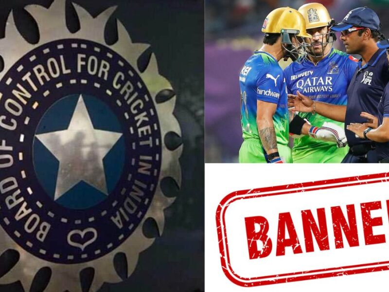 BCCI ने खिलाड़ियों पर कसा शिकंजा, IPL में अब इस नियम के उल्लंघन करने पर लगेगा 5 मैचों का बैन 1