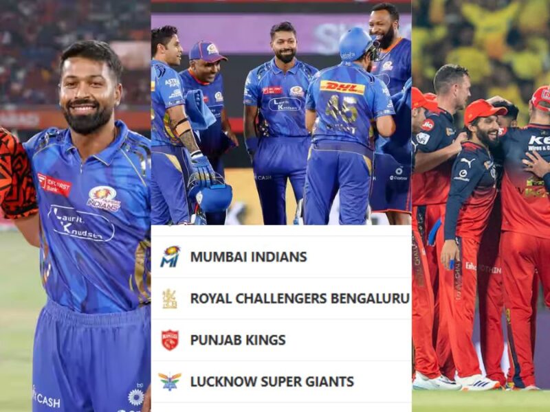 IPL 2025 POINTS TABLE: Mumbai Indians make a big leap, snatch RCB's place and get closer to the playoffs, these 2 are sure to qualify