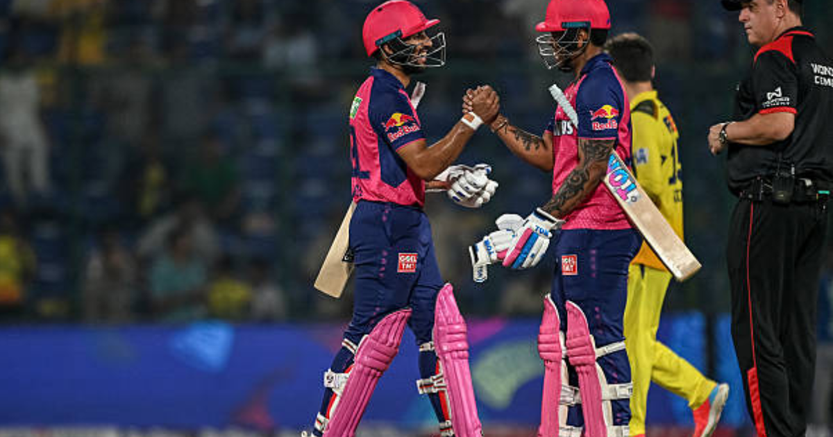 CSK vs RR LIVE BLOG