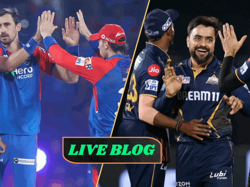 DC vs GT LIVE BLOG