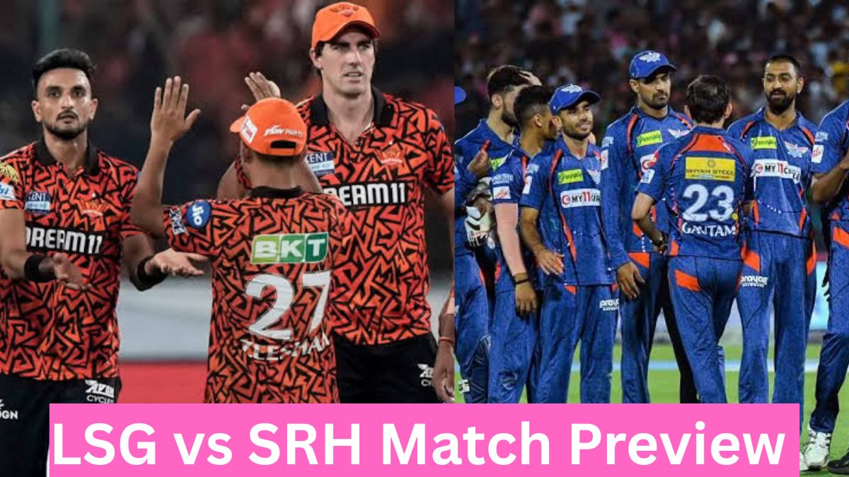 LSG vs SRH Match Preview In Hindi: If this team loses then it will be out of the tournament, know what will be the weather and pitch condition