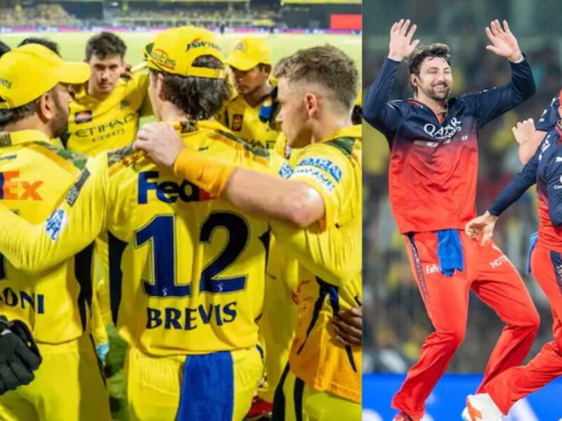 1 big change in RCB and 4 big changes in CSK, these 3 players will debut together for Chennai Super Kings