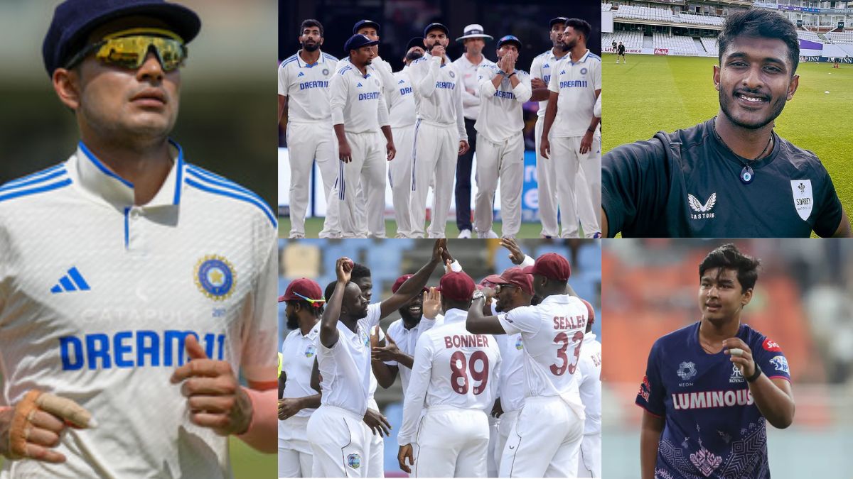 Young 15-member Team India for 2 Tests against West Indies: Gill (captain), Sudarshan, Vaibhav, Arshdeep, Varun.....
