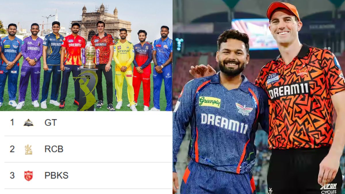 IPL 2025 POINTS TABLE: LSG out of playoff race, now this team will qualify for top 4
