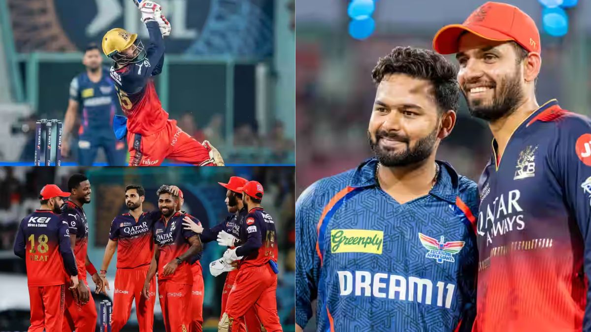 LSG vs RCB MATCH HIGHLIGHTS: 457 runs scored in 38.4 overs, Bangalore lost even after winning by 6 wickets, this dream remained unfulfilled