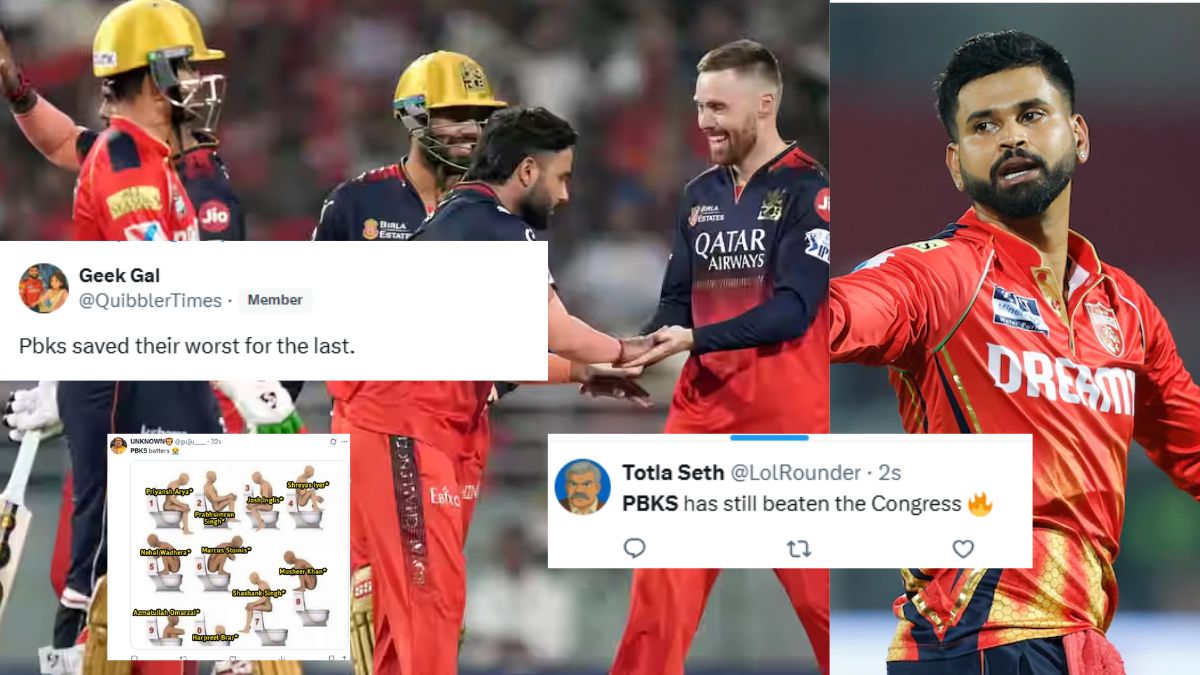 'You guys don't deserve to play the final..', this is why fans got angry at Punjab Kings, also trolled Shreyas Iyer