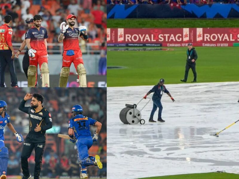 RCB-PBKS-GT-MI, if all the matches are now cancelled due to rain, then this team will be considered the champion of IPL 2025