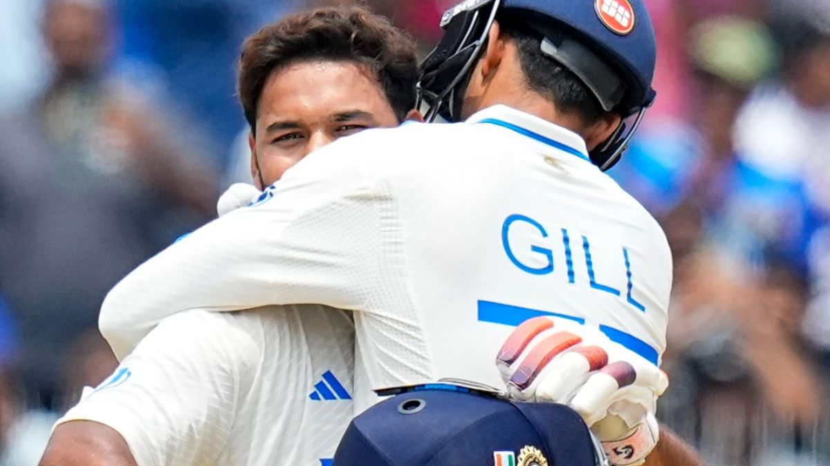 shubman gill and rishabh pant test