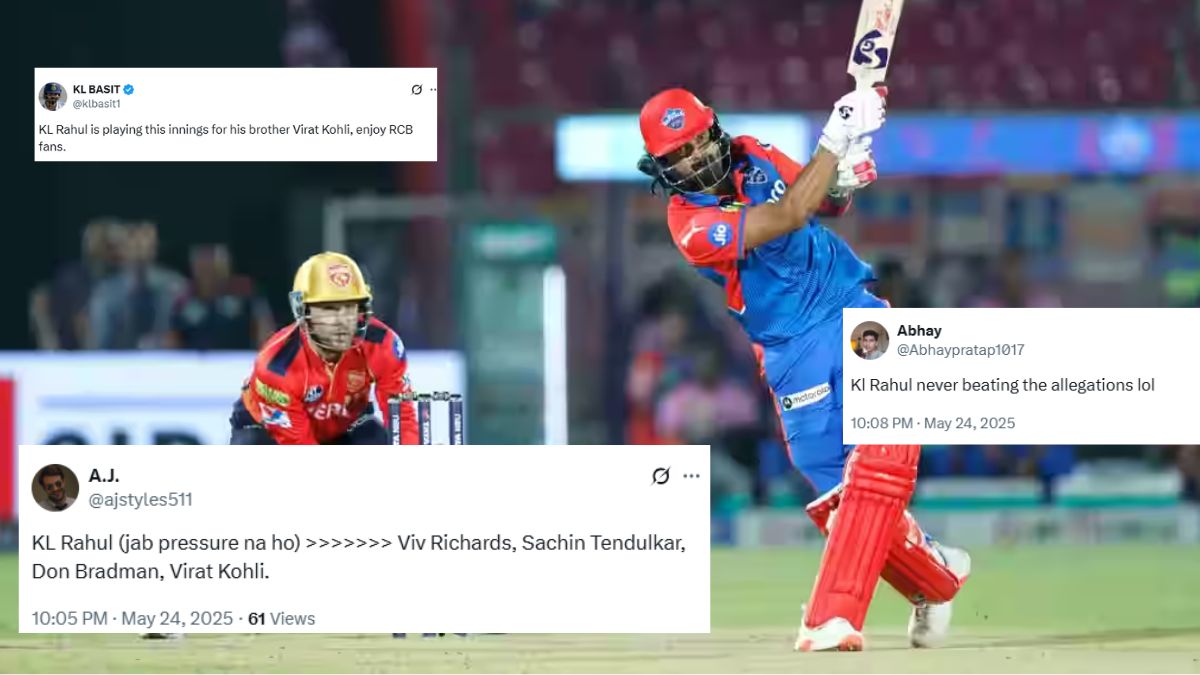 'This is a fraud..', fans got angry at KL Rahul for scoring 35 runs with 6 fours and 1 six, and trolled him a lot