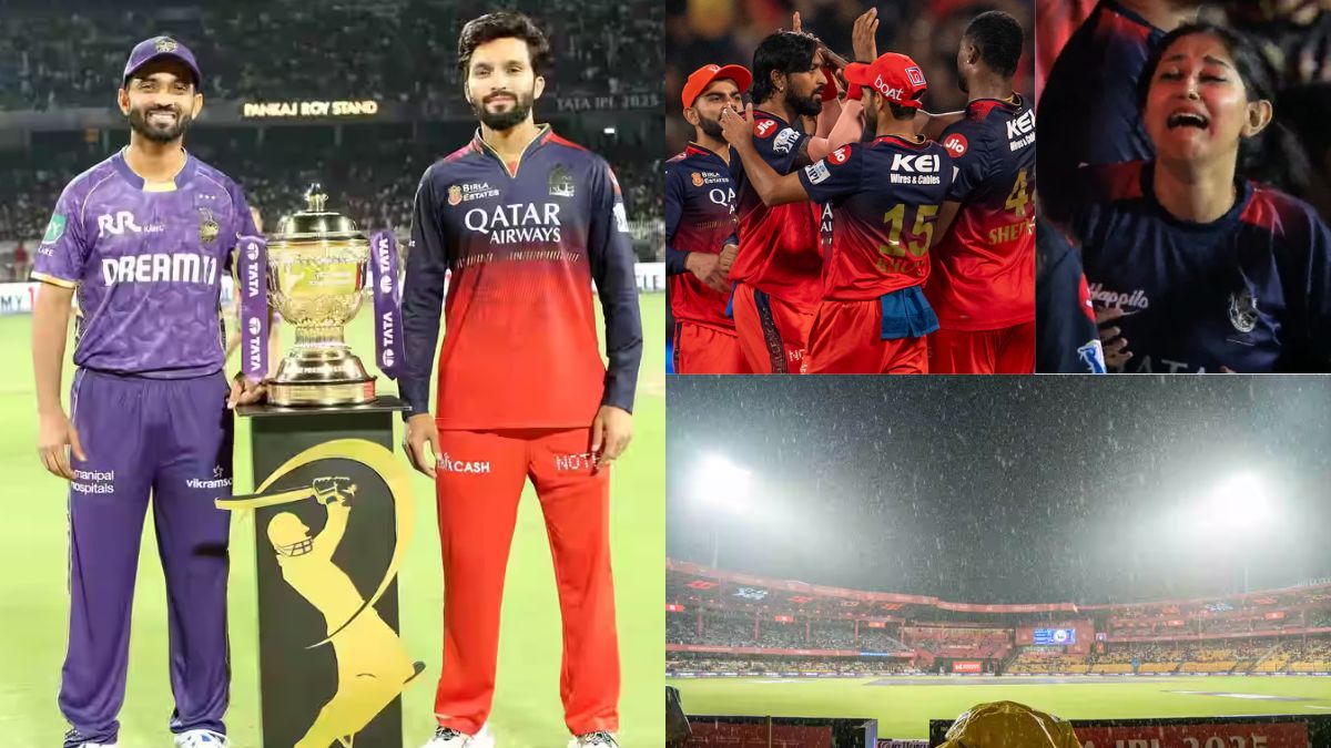 Bad news for Kohli fans, if the RCB vs KKR match is cancelled due to rain, then Bangalore will not be able to make it to the playoffs