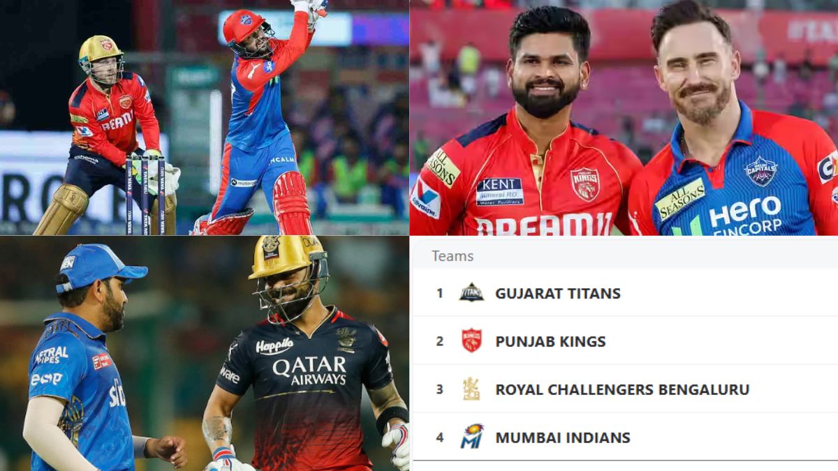 IPL 2025 POINTS TABLE: MI-RCB hit the jackpot due to Punjab's defeat, understand here which team is making it to the top 2