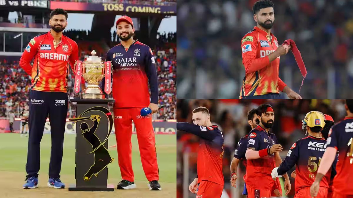 RCB vs PBKS MATCH HIGHLIGHTS: Due to these 3 mistakes of Iyer, Bangalore won the trophy for the first time, lost by 6 runs in the final