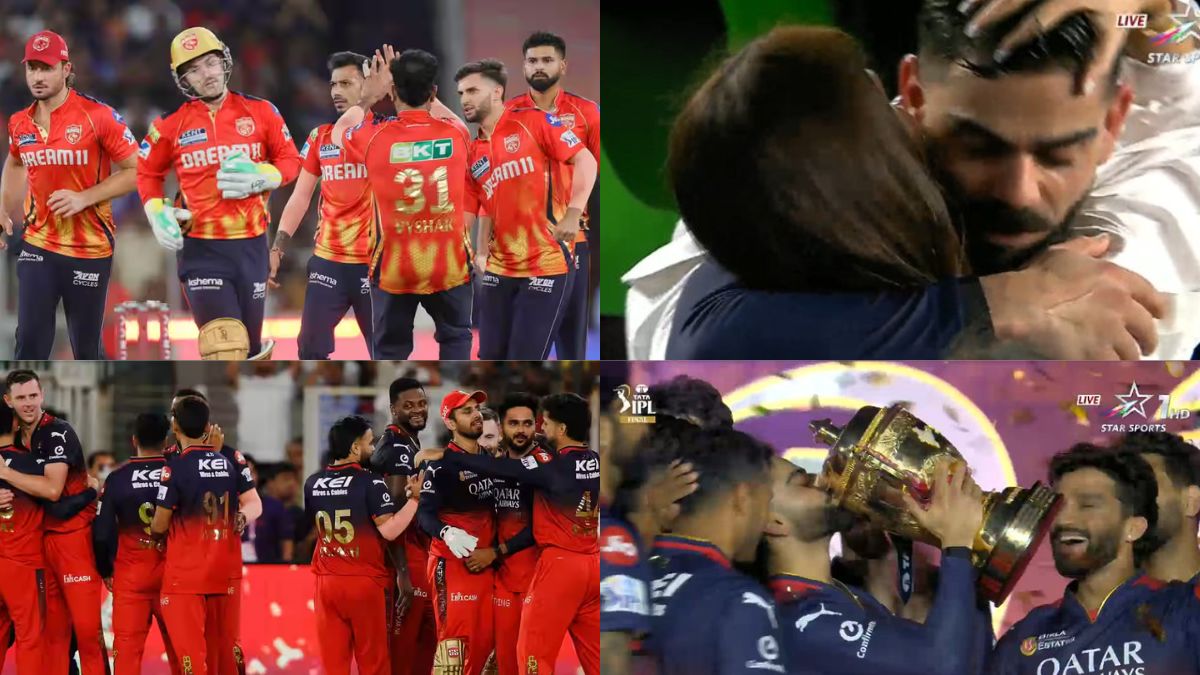 VIDEO: RCB won the trophy after 17 years, Kohli-Anushka hugged each other and cried, then this act of captain Patidar won hearts