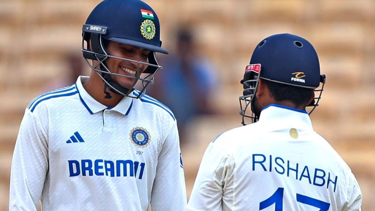 shubman gill and rishabh pant test