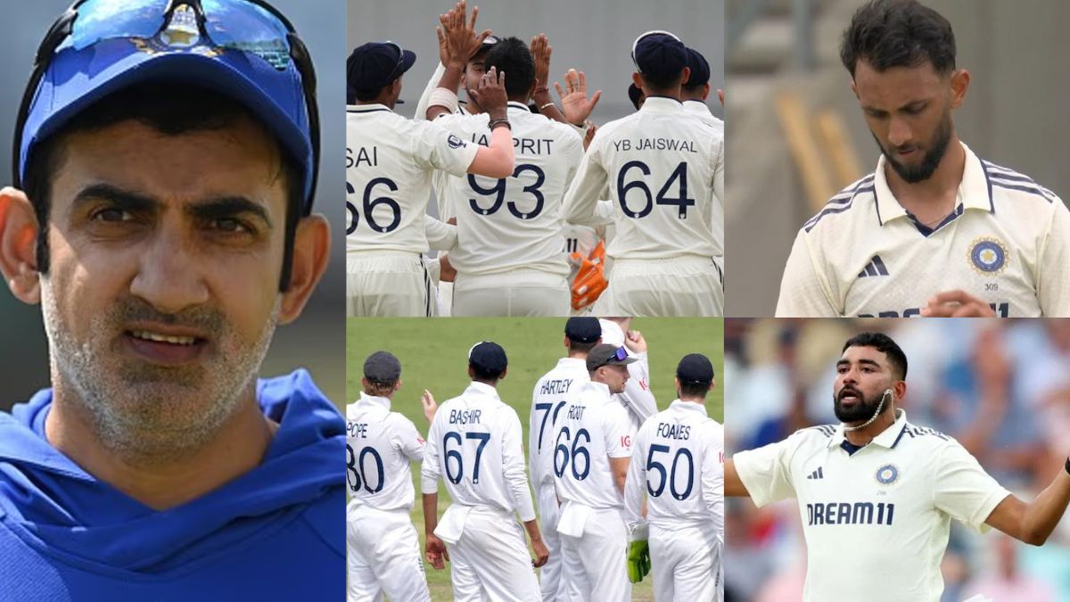 Coach Gautam Gambhir decided the bowling attack for the second test, Siraj and Krishna were dropped