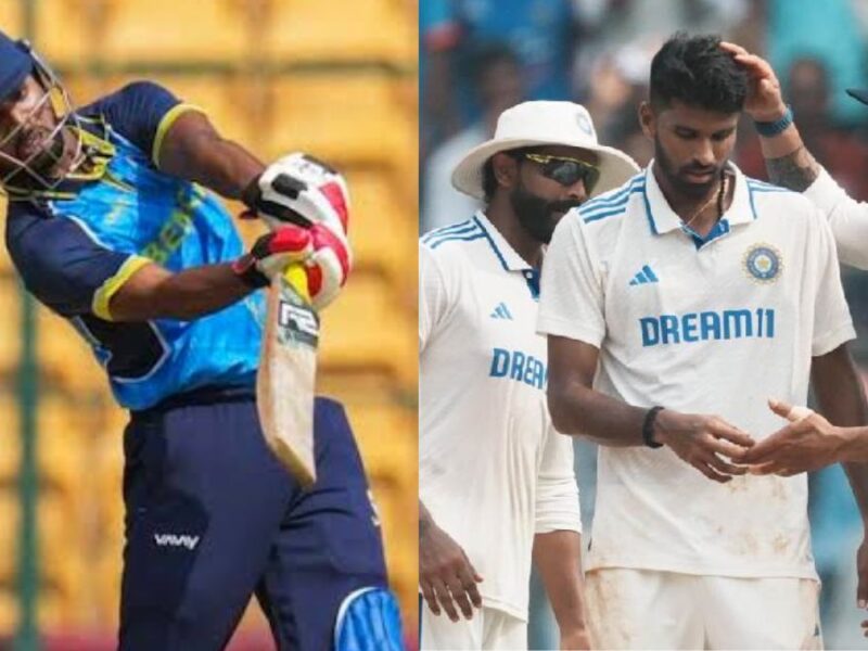An all-rounder named Karan Lal came to replace Jadeja and Sundar, hits skyscraper sixes, takes wickets in every over