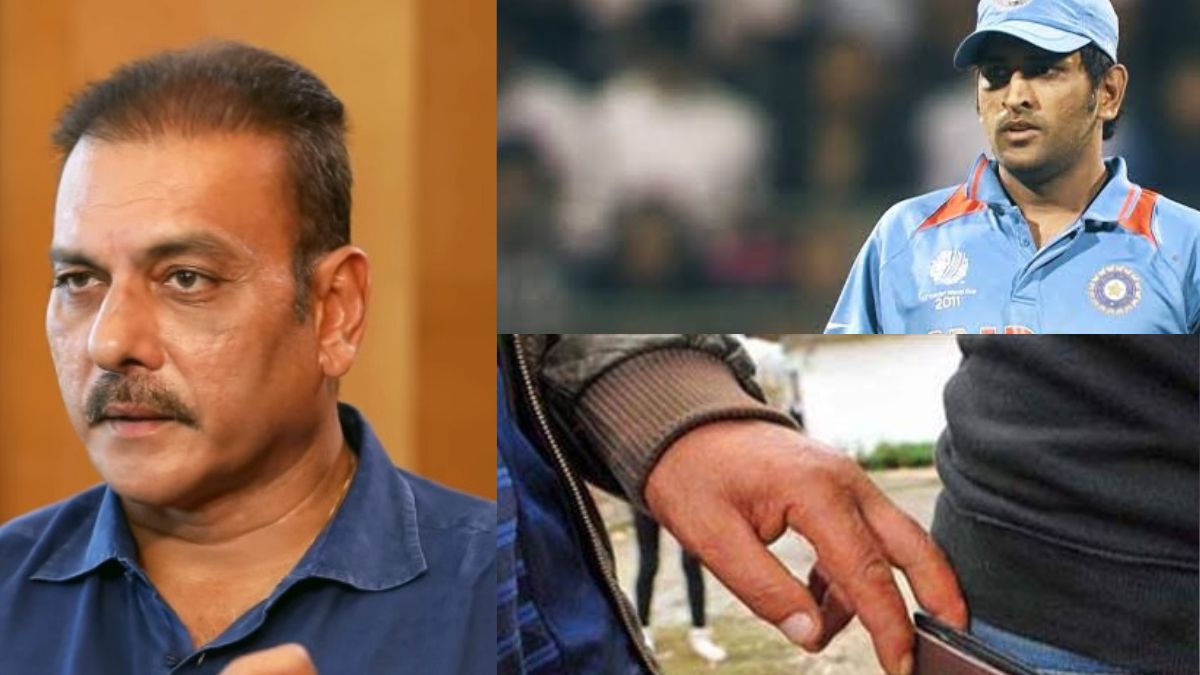 'Dhoni is a pickpocket...' Ravi Shastri's harsh words about Mahi, compared Dhoni to a pickpocket