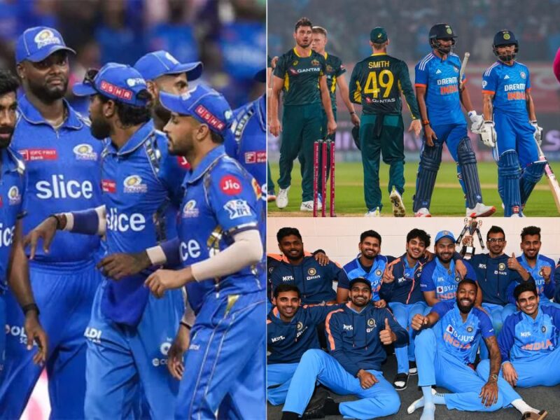 16-member team announced for T20I series against Australia, not 1-2 but 5 players of Mumbai Indians got a chance