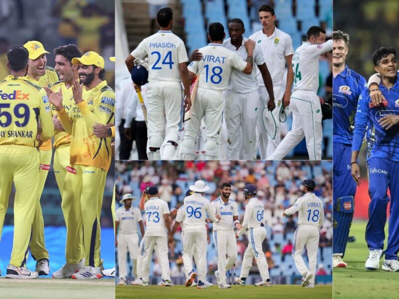 India's 15-member team for the 2 Tests against Africa came forward, 3-3 players each from MI and CSK