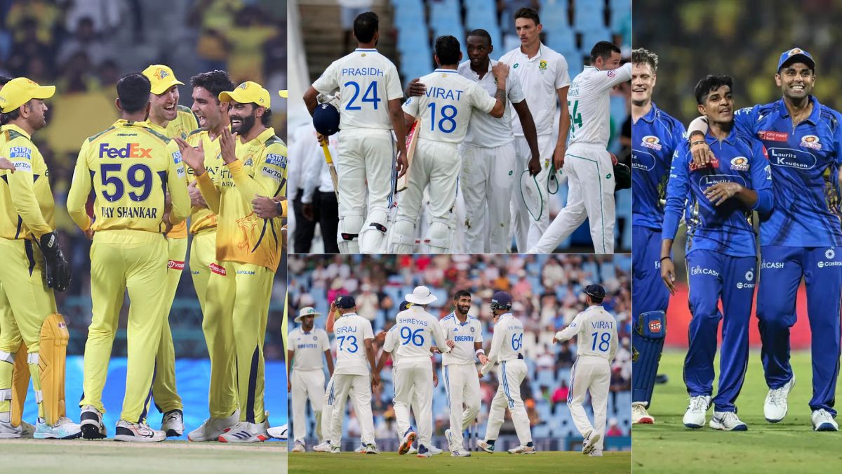 India's 15-member team for the 2 Tests against Africa came forward, 3-3 players each from MI and CSK