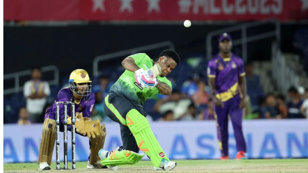 6,6,6,6,6,6.....Shimron Hetmyer created havoc in the US T20 League, scoring unbeaten 239 runs, hitting 22 sixes