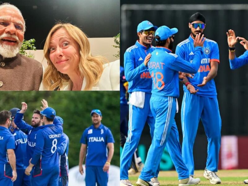 Modi-Melanie pair will be seen in cricket too, now Team India and Italy will compete on this day